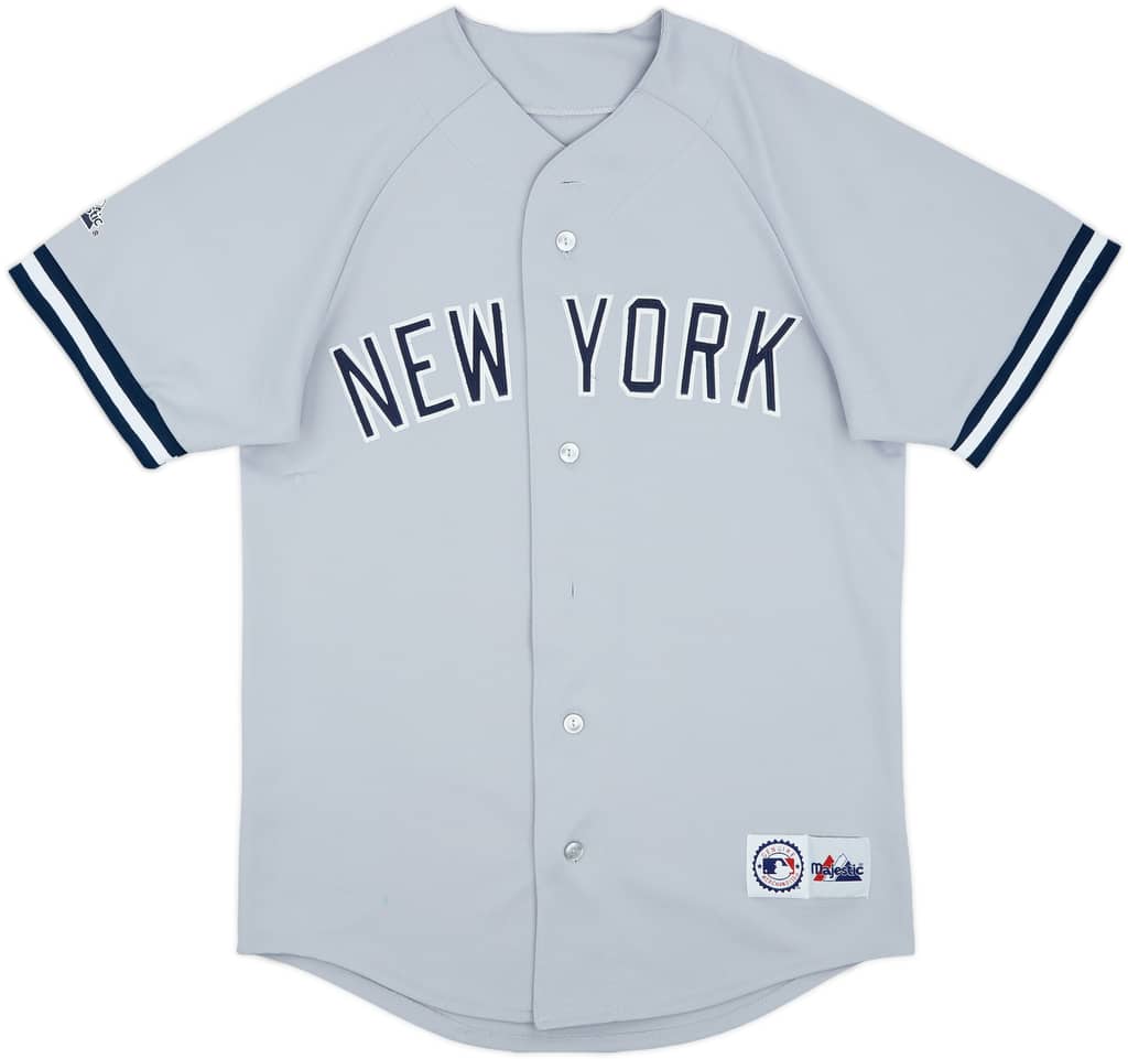 2005-09 New York Yankees Majestic Away Jersey - 4/10 - (M)