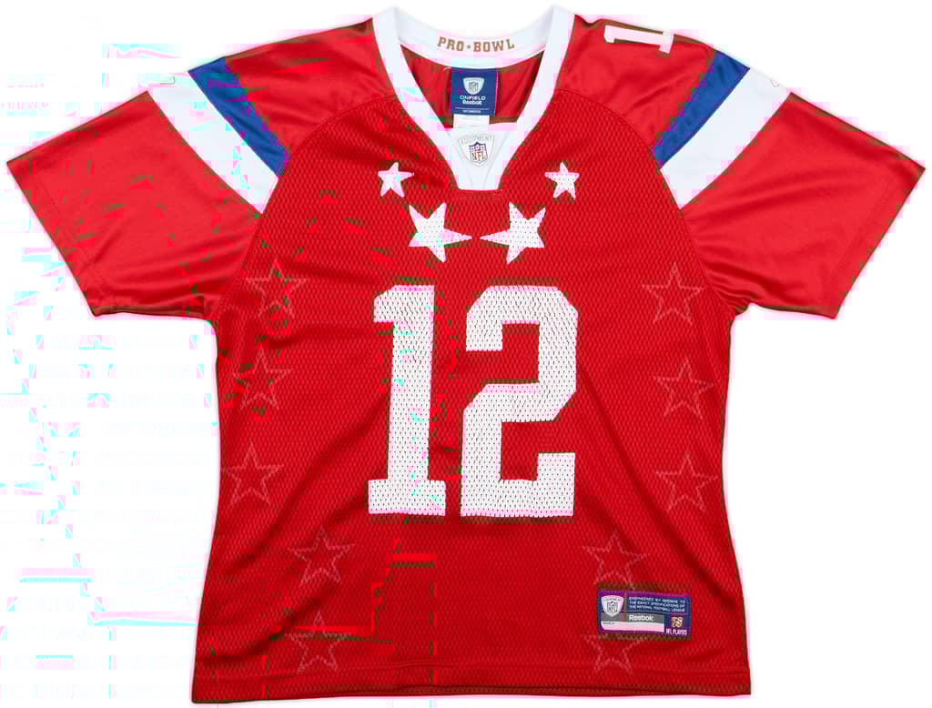 2011 Pro Bowl AFC Brady #12 Reebok On Field Jersey Womens - 6/10 - (M)