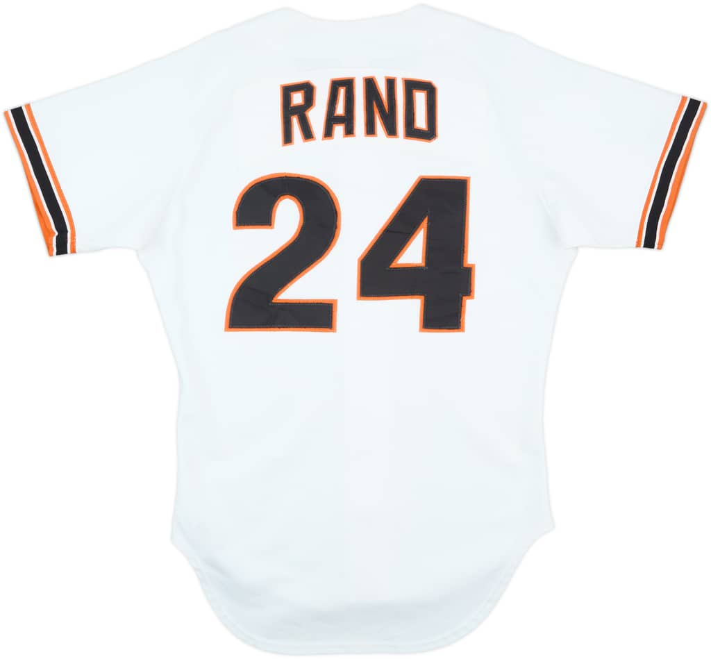 1987-93 San Francisco Giants Rand #24 Rawlings Authentic Home Jersey - 7/10 - (M)