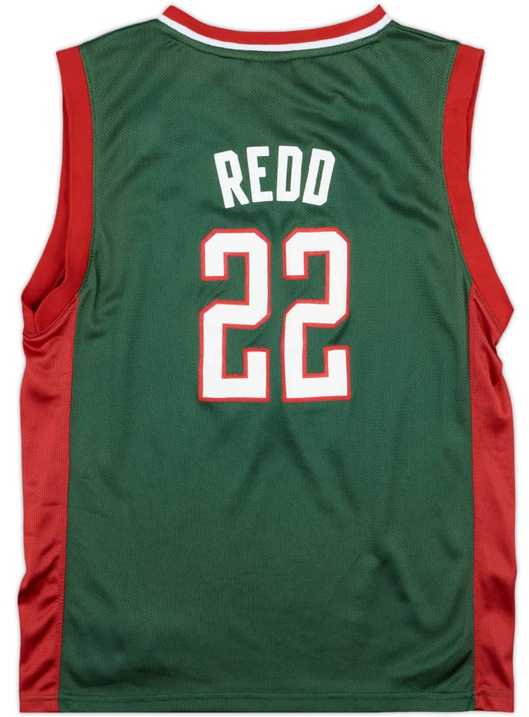 2006-10 Milwaukee Bucks Redd #22 adidas Away Jersey - 6/10 - (L.Boys)