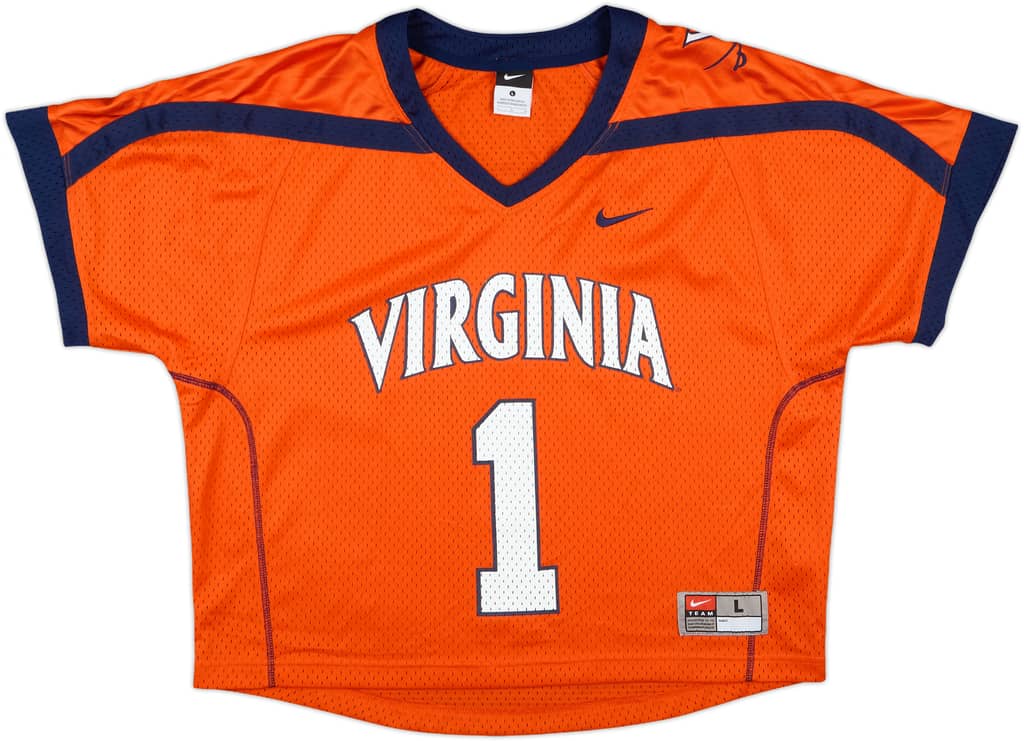2010 Virginia Cavaliers #1 Nike Training Jersey - 9/10 - (L)