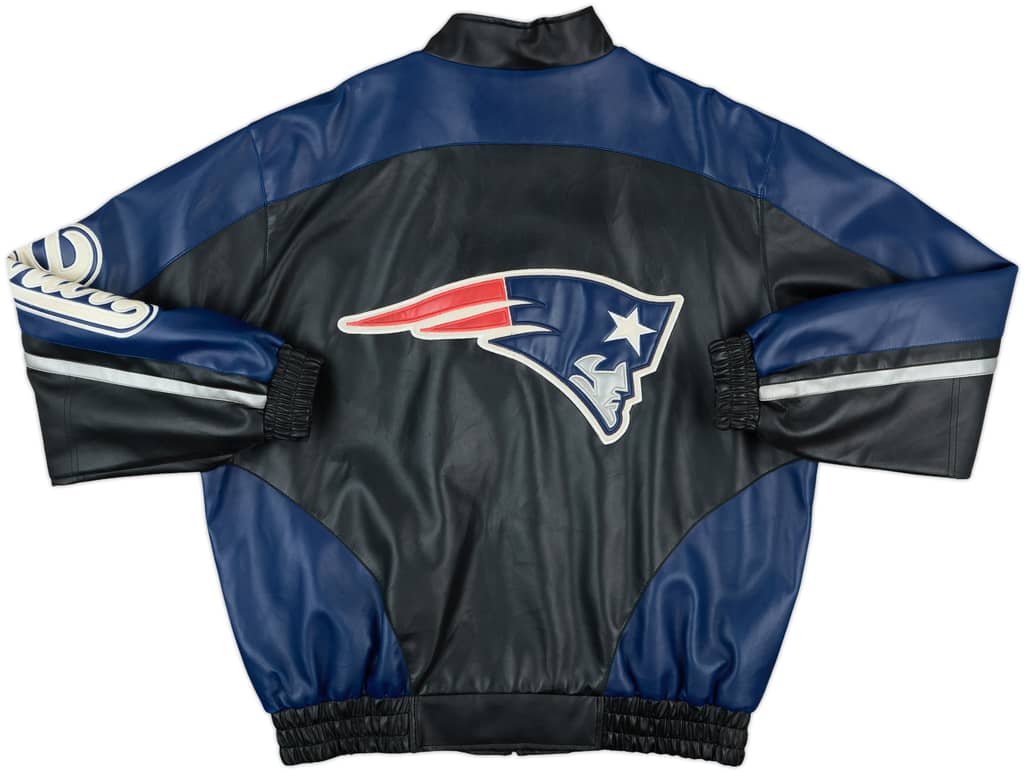 2000s New England Patriots NFL Leather Jacket - 8/10 - (L)
