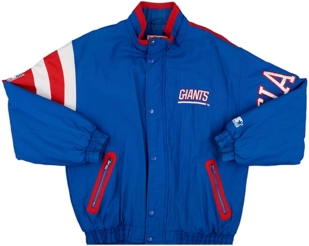 1990s New York Giants Starter Rain Coat - 8/10 - (L)