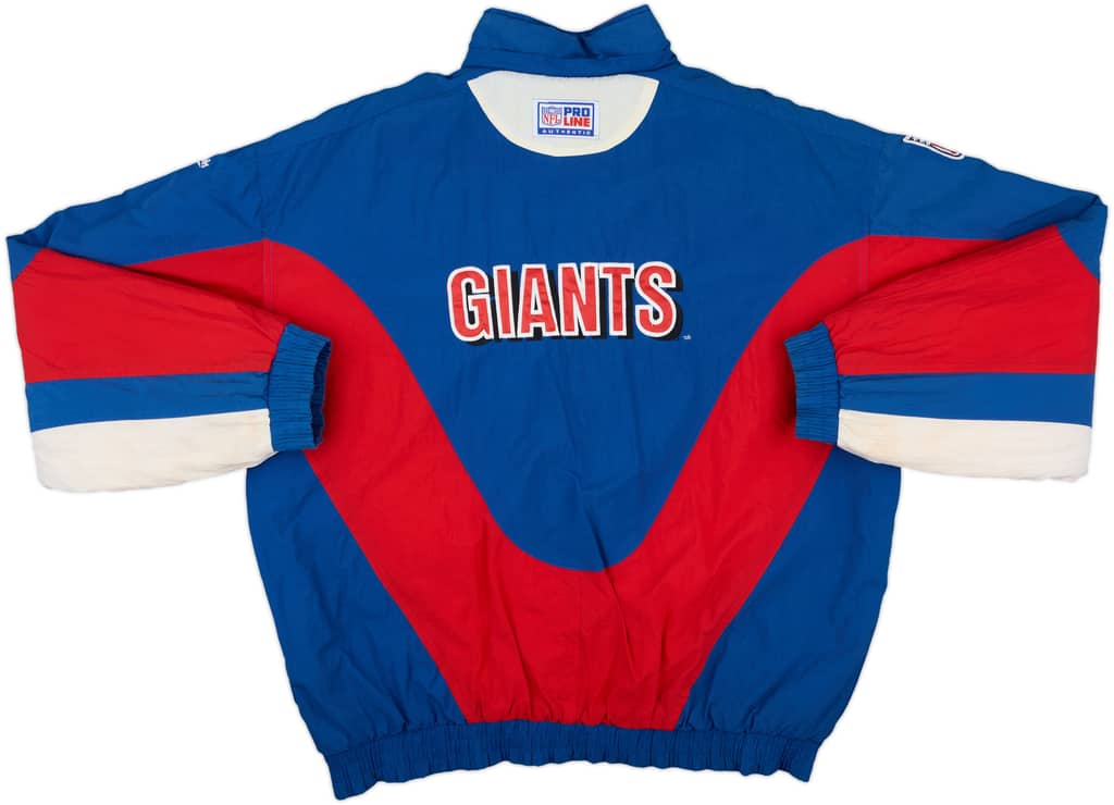 1990s New York Giants Reebok Rain Coat - 8/10 - (XL)