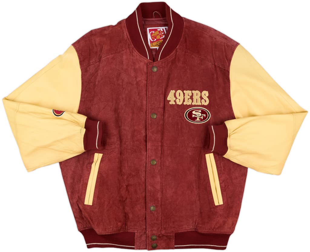 1996-99 San Francisco 49ers Carl Banks Varsity Jacket - 8/10 - (L)