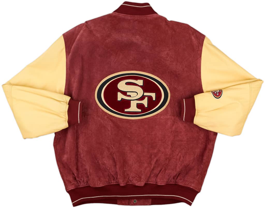 1996-99 San Francisco 49ers Carl Banks Varsity Jacket - 8/10 - (L)