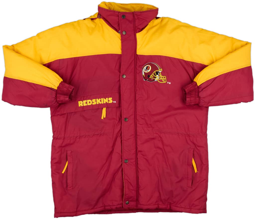 1990s Washington Redskins Logo 7 Rain Coat - 8/10 - (XL)