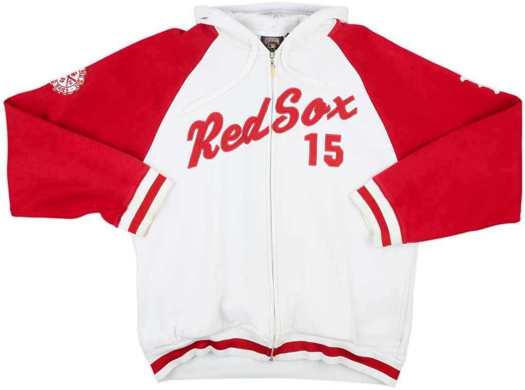 2000s Boston Red Sox Majestic Cooperstown Collection Hooded Sweat Top - 6/10 - (XXL)