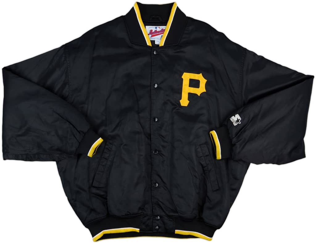 1990s Pittsburgh Pirates Starter Satin Varsity Jacket - 7/10 - (XXL)