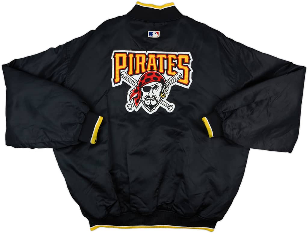 1990s Pittsburgh Pirates Starter Satin Varsity Jacket - 7/10 - (XXL)