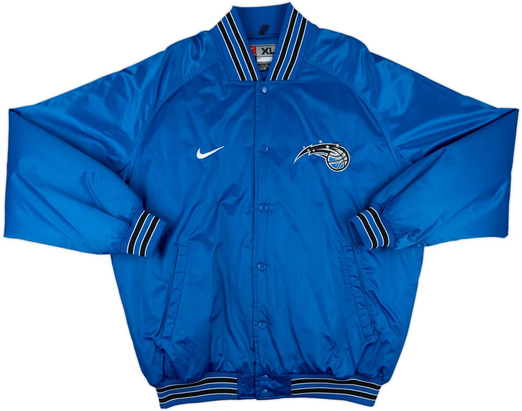2000-03 Orlando Magic Nike Satin Varsity Jacket - 9/10 - (XL)