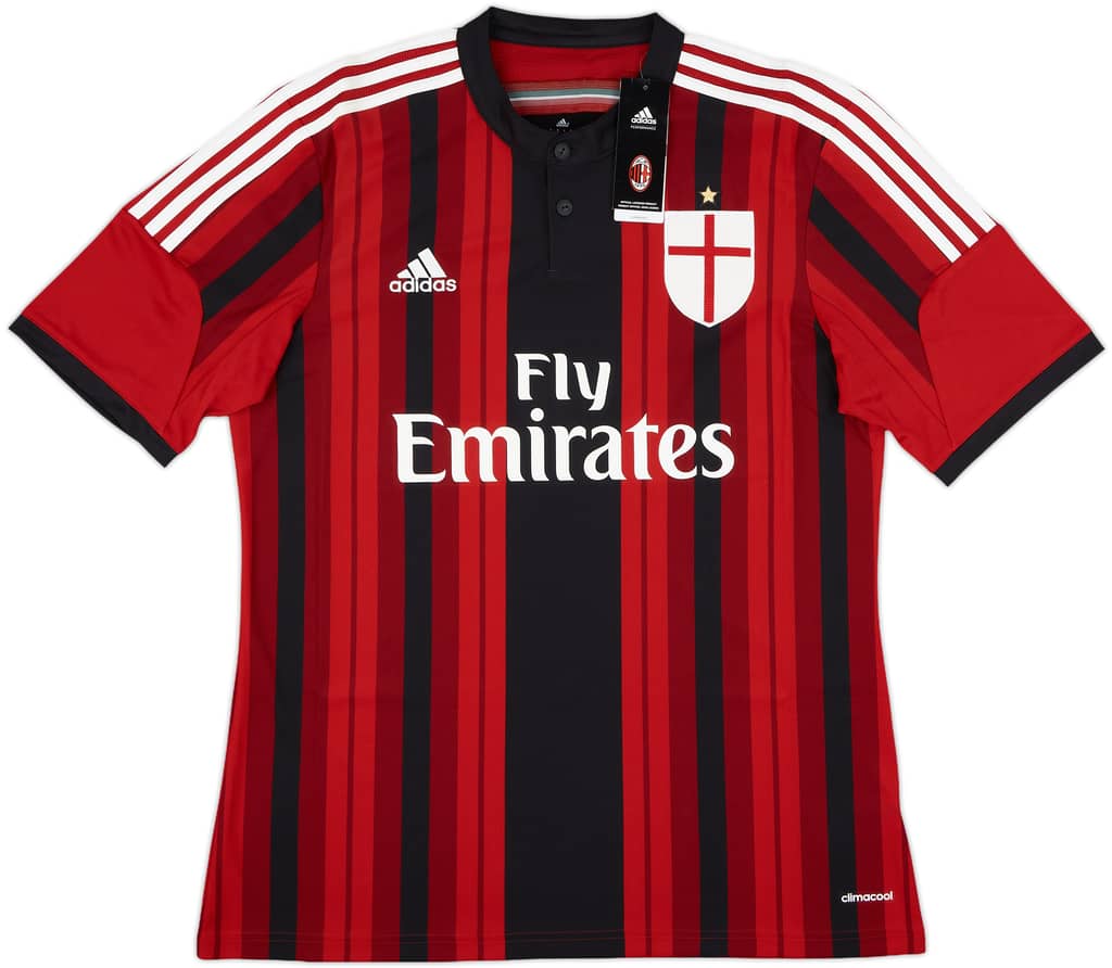 2014-15 AC Milan Home Shirt (L)