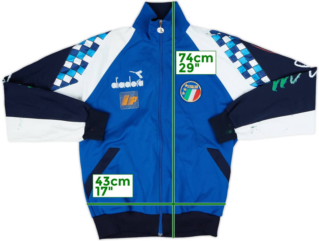 1990 Italy Diadora Track Jacket - 7/10 - (L)