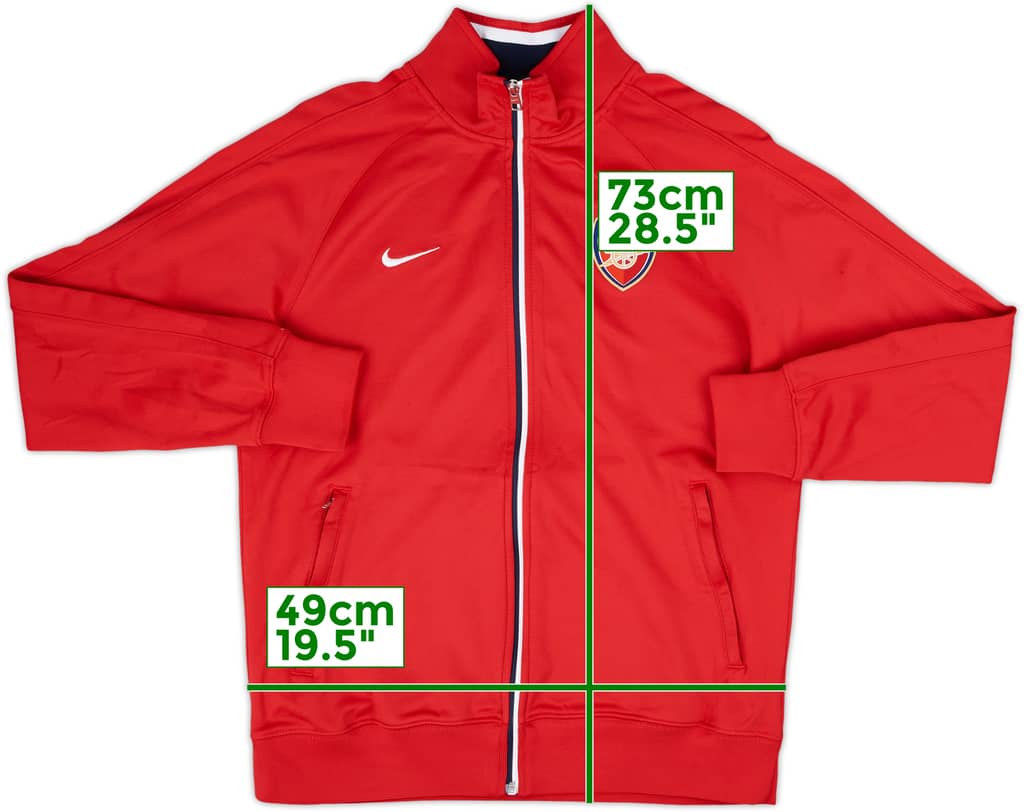 2012-13 Arsenal Nike Track Jacket - 7/10 - (M)
