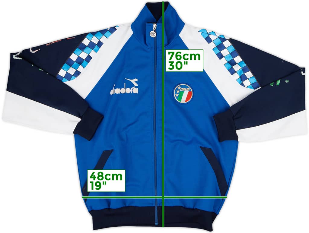 1990 Italy Diadora Track Jacket - 8/10 - (L)