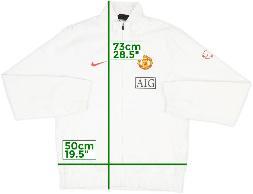 2009-10 Manchester United Nike Track Jacket - 7/10 - (M)