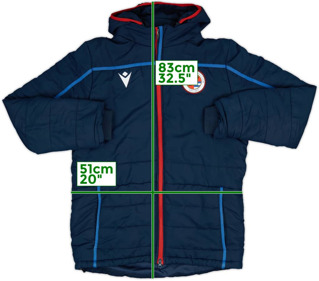 2019-20 Reading Macron Padded Bench Coat - 8/10 - (S)