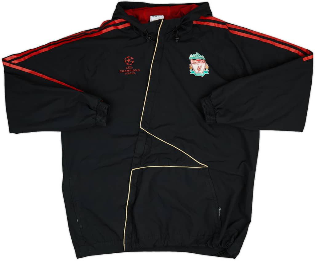 2009-10 Liverpool adidas CL Track Jacket - 8/10 - (XL)