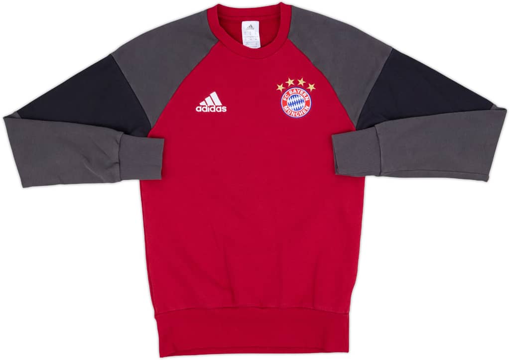 2016-17 Bayern Munich adidas Sweat Top - 8/10 - (XS)