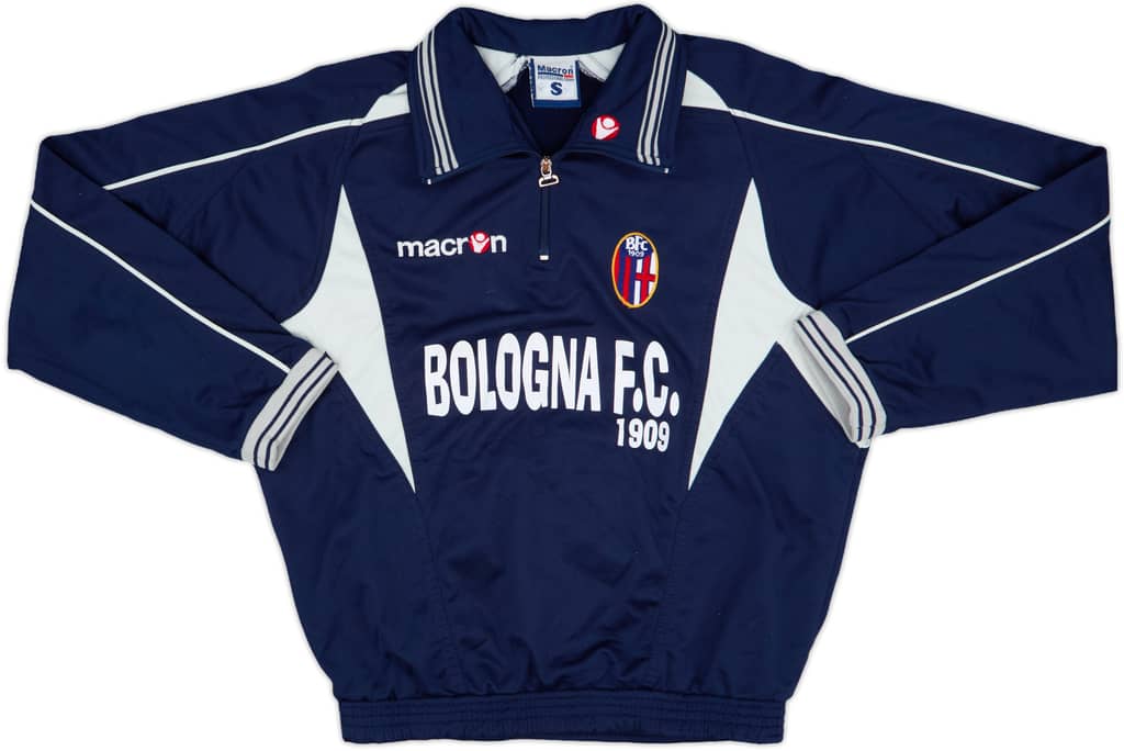 2004-05 Bologna Macron 1/4 Zip Drill Top - 5/10 - (S)