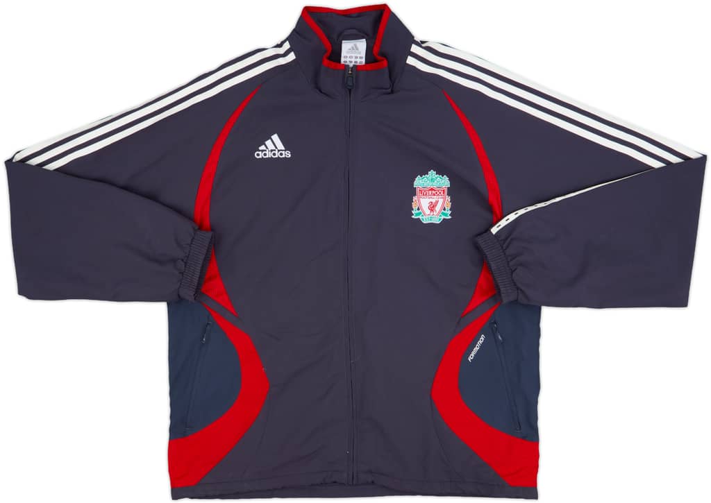 2006-07 Liverpool adidas Track Jacket - 8/10 - (L/XL)