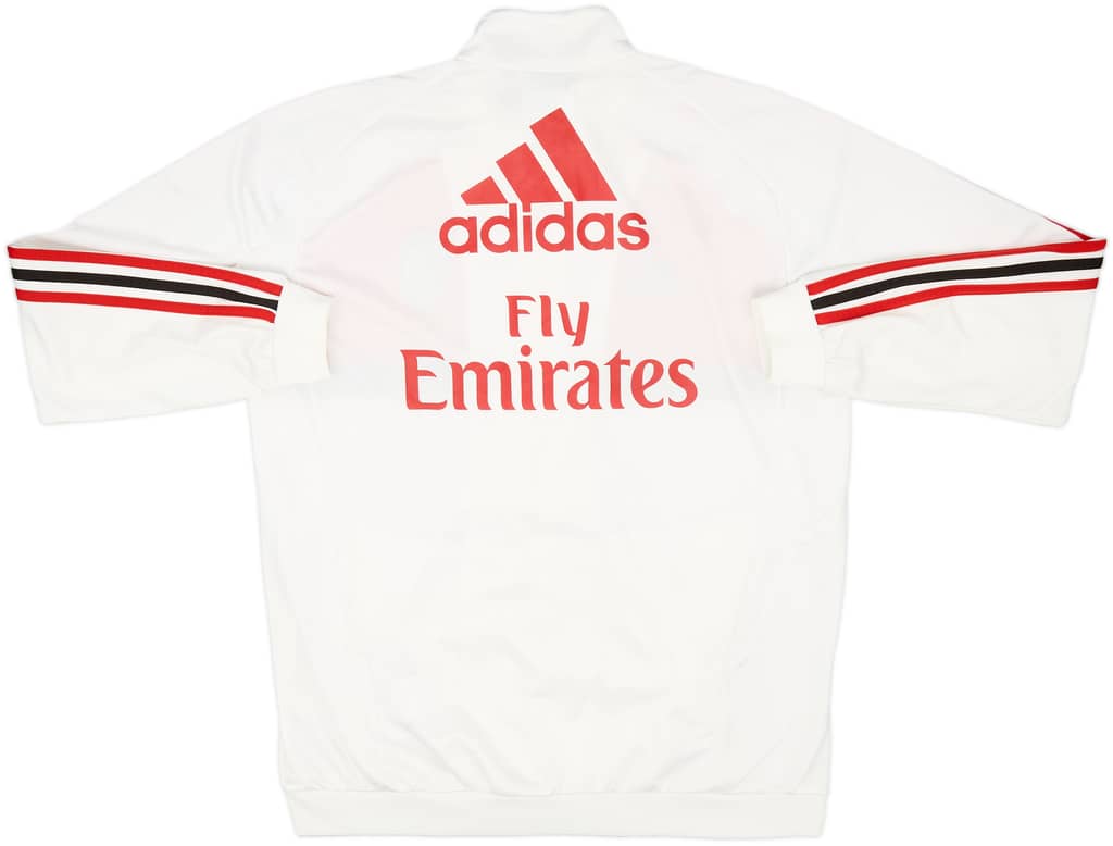 2011-12 AC Milan adidas Track Jacket - 8/10 - (M/L)