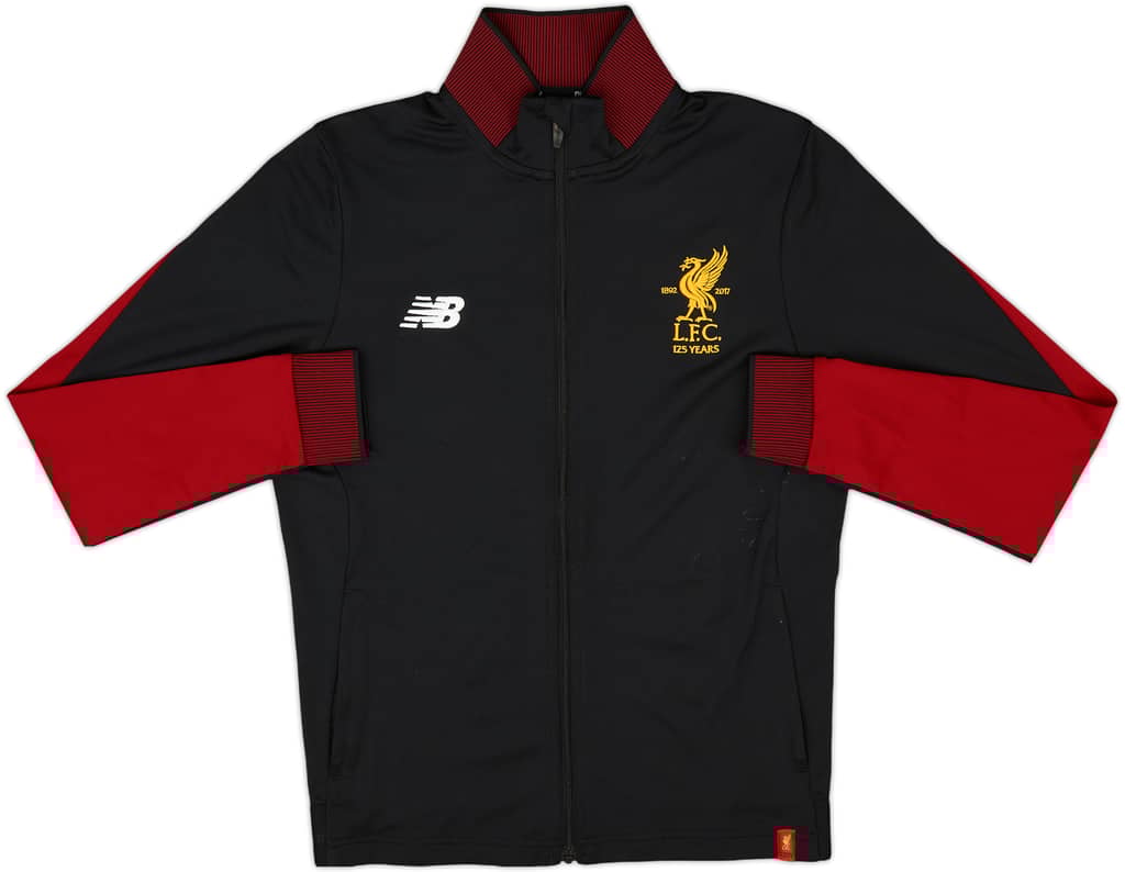 2017-18 Liverpool New Balance Track Jacket - 7/10 - (XL.Boys)