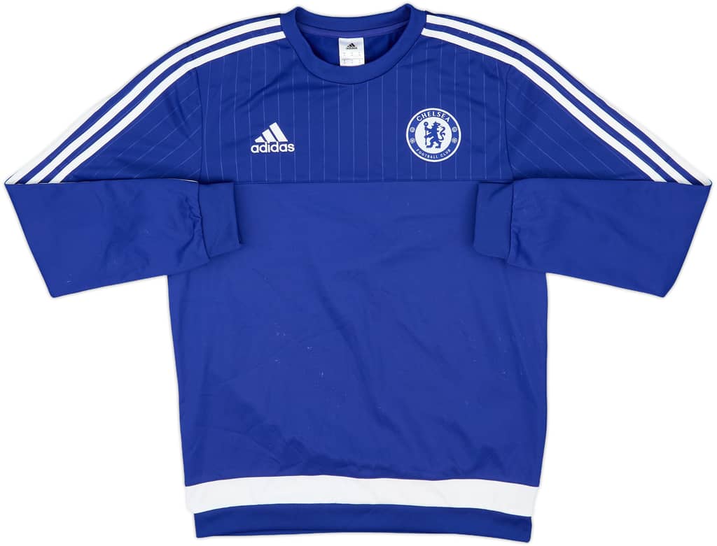 2015-16 Chelsea adidas Sweat Top - 6/10 - (M)
