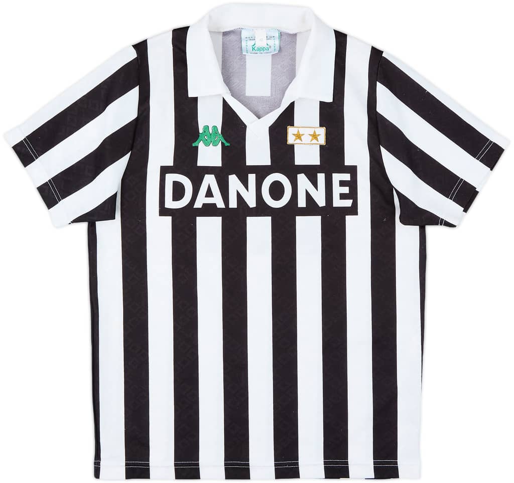 1991-92 Juventus Home Shirt #7 - 9/10 - (XS)