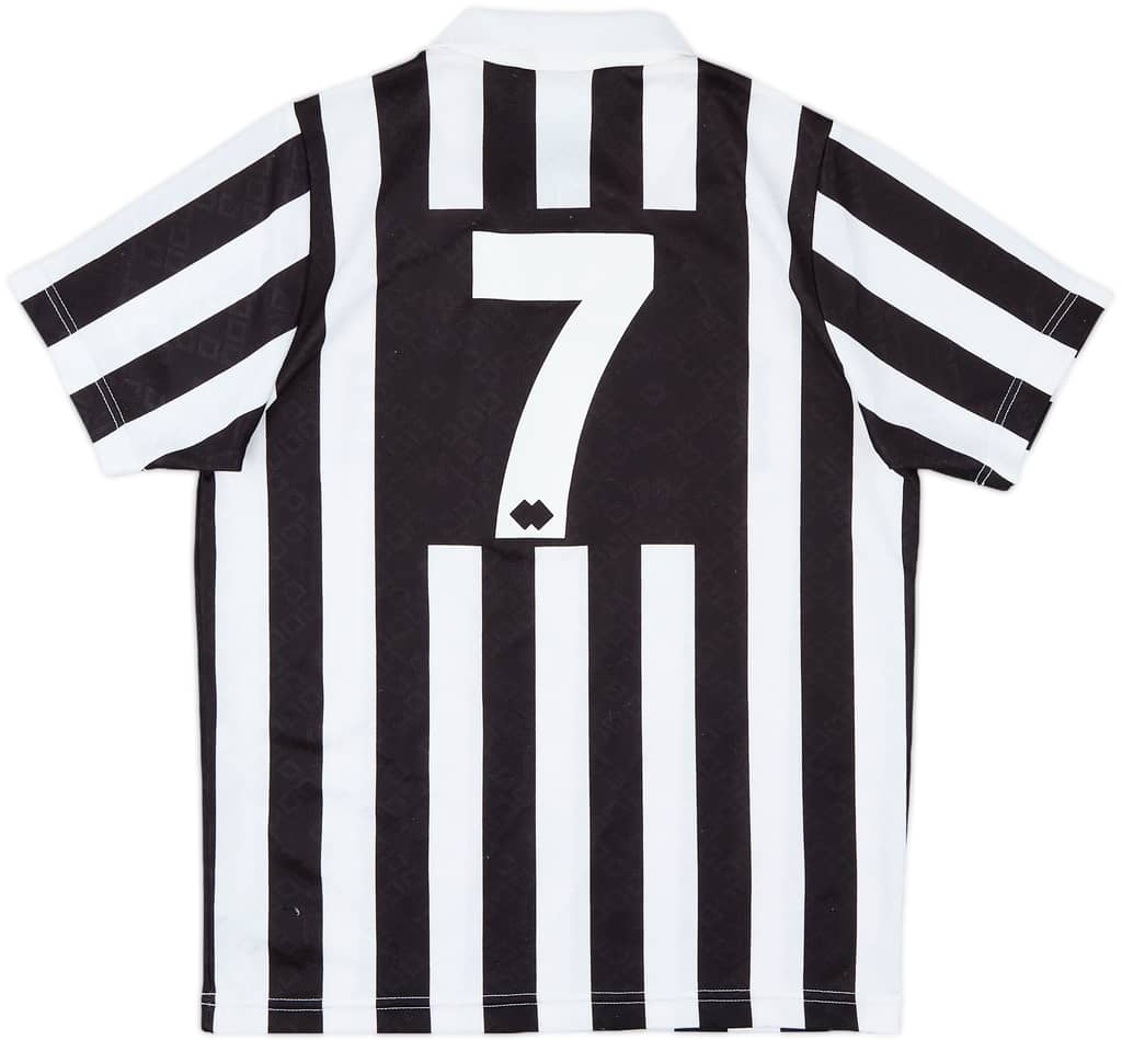 1991-92 Juventus Home Shirt #7 - 9/10 - (XS)