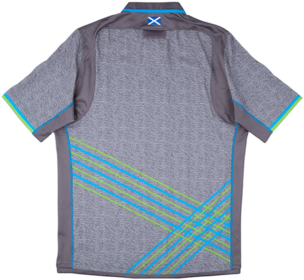 2019-20 Scotland Rugby Macron Training Shirt - 10/10 - (4XL)