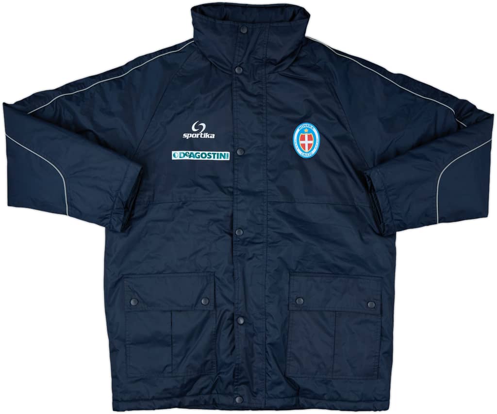 2010-11 Novara Sportika Padded Bench Coat - 8/10 - (M)