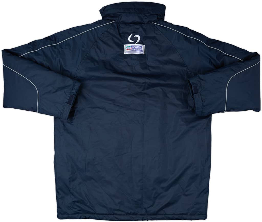 2010-11 Novara Sportika Padded Bench Coat - 8/10 - (M)