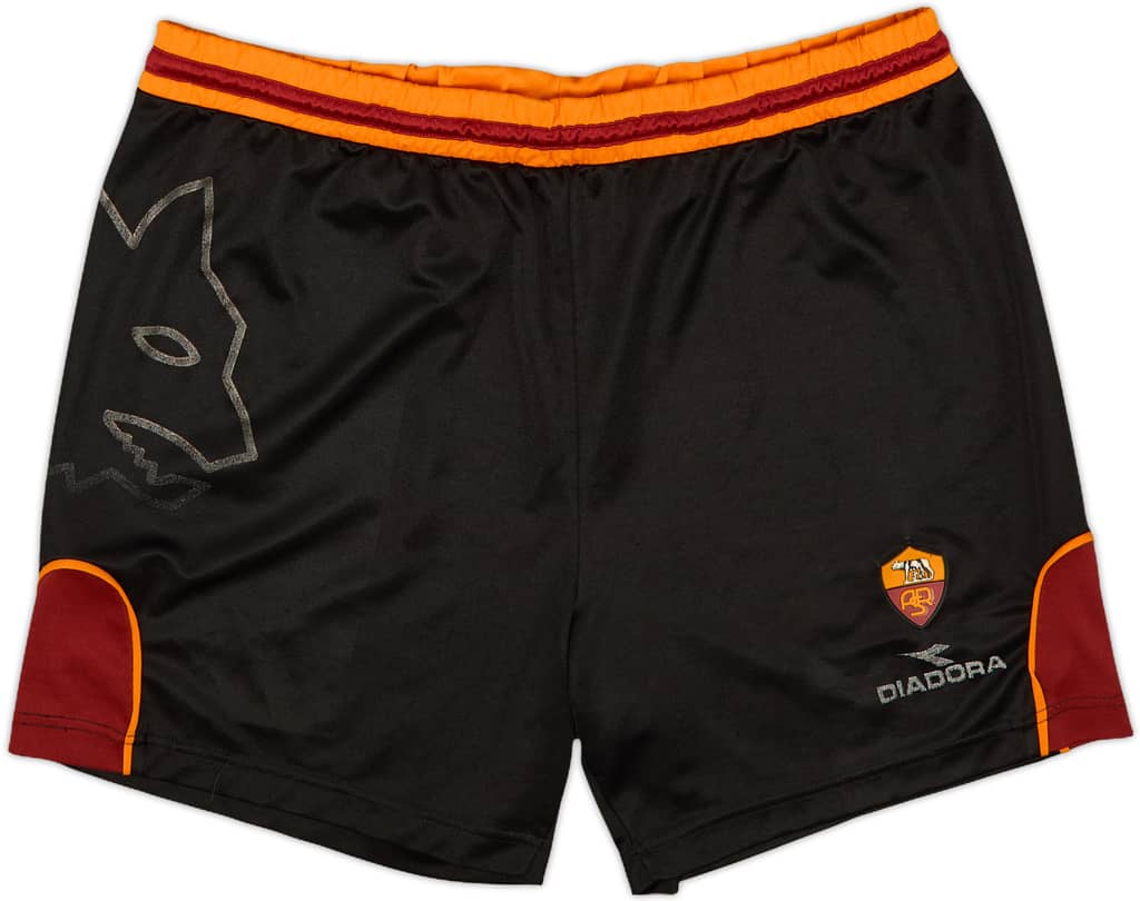 2004-05 Roma European Home Shorts - 5/10 - (L)