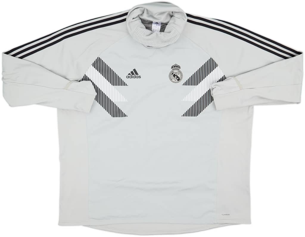 2018-19 Real Madrid adidas Drill Top - 8/10 - (3XL)