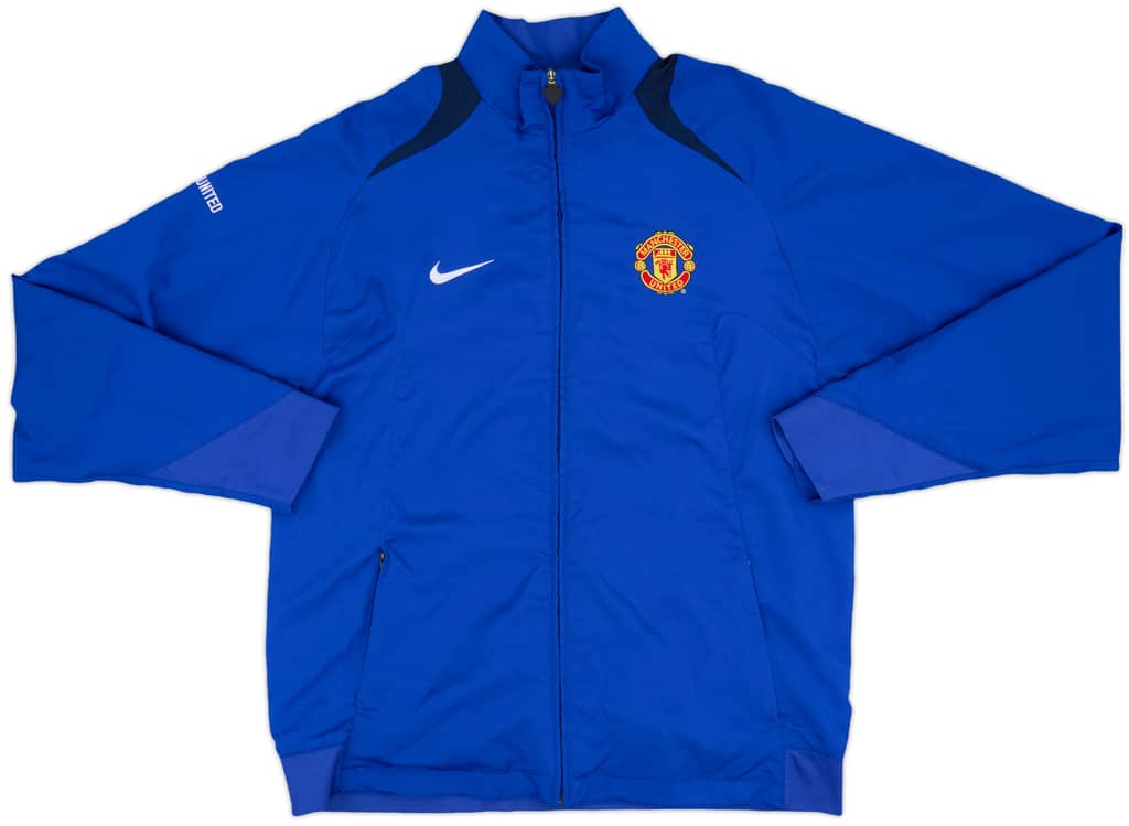 2005-06 Manchester United Nike Track Jacket - 9/10 - (L)