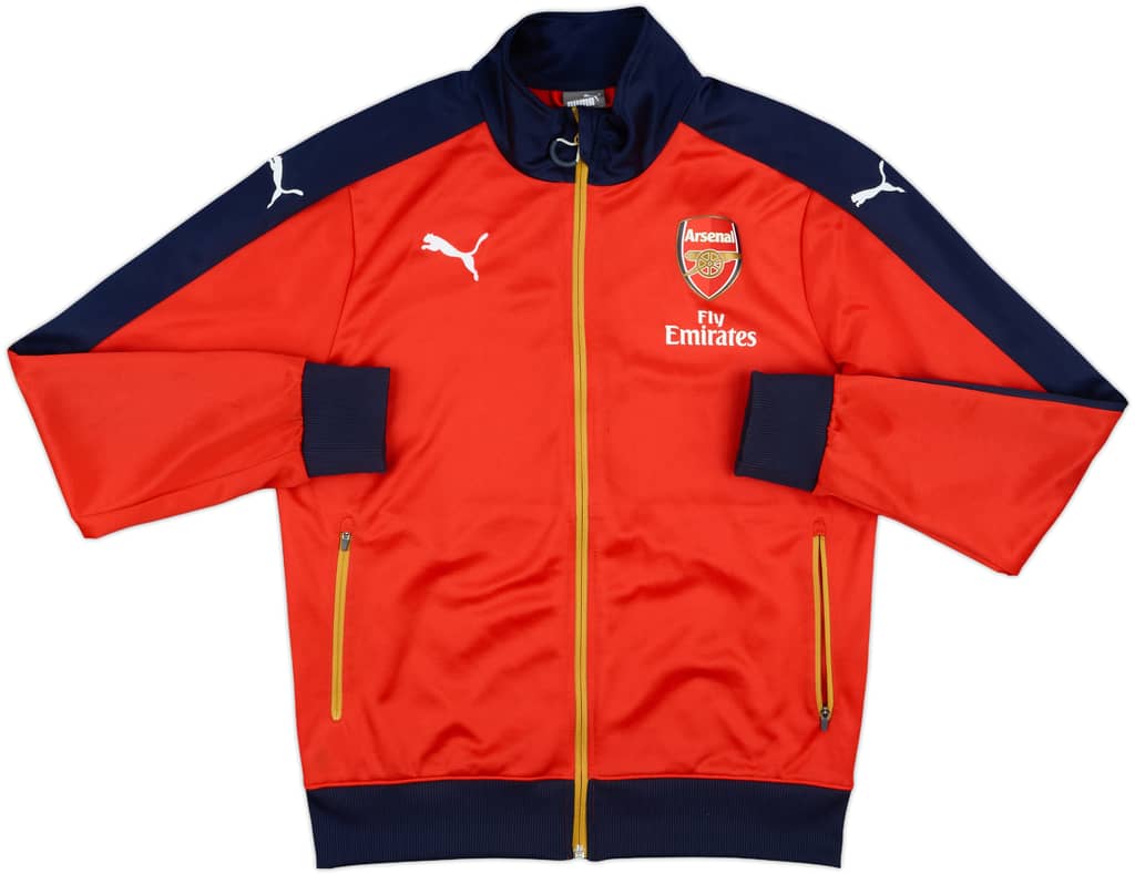 2015-16 Arsenal Puma Track Jacket - 8/10 - (M)