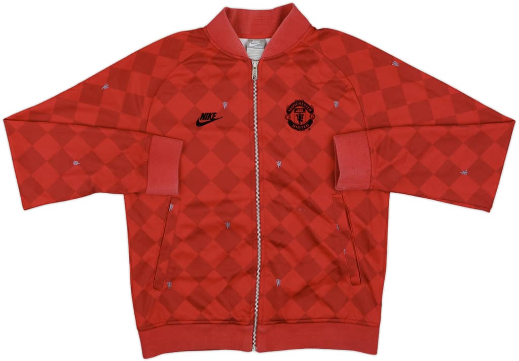2009-10 Manchester United Nike Track Jacket - 7/10 - (S)