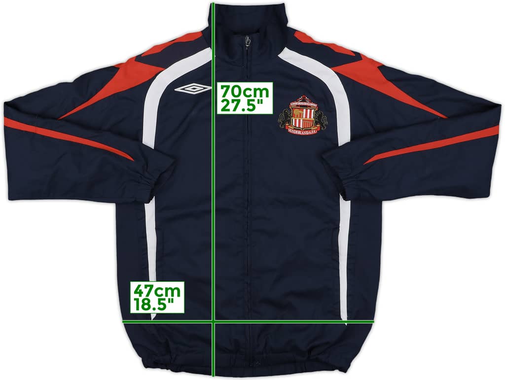 2007-08 Sunderland Umbro Track Jacket - 8/10 - (S)