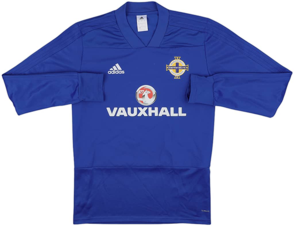 2017-18 Northern Ireland adidas Training Top - 8/10 - (S)