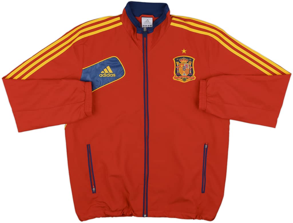 2012-13 Spain adidas Track Jacket - 8/10 - (L/XL)