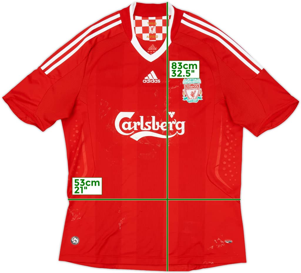 2008-10 Liverpool Home Shirt - 5/10 - (L)