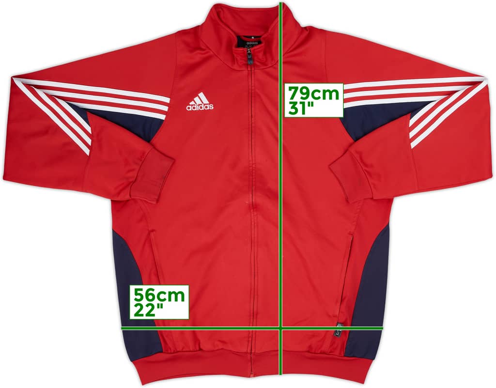 2003-04 Bayern Munich adidas Track Jacket - 7/10 - (XL)