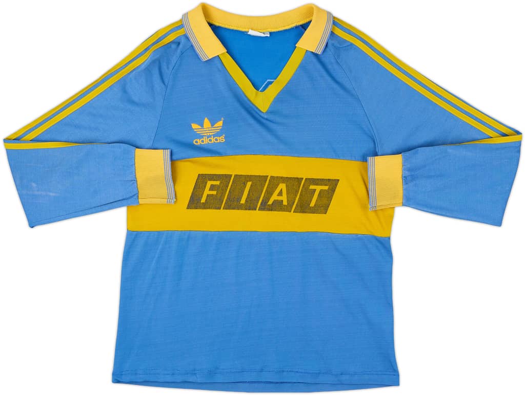 1989-90 Boca Juniors Home L/S Shirt - 6/10 - (S)