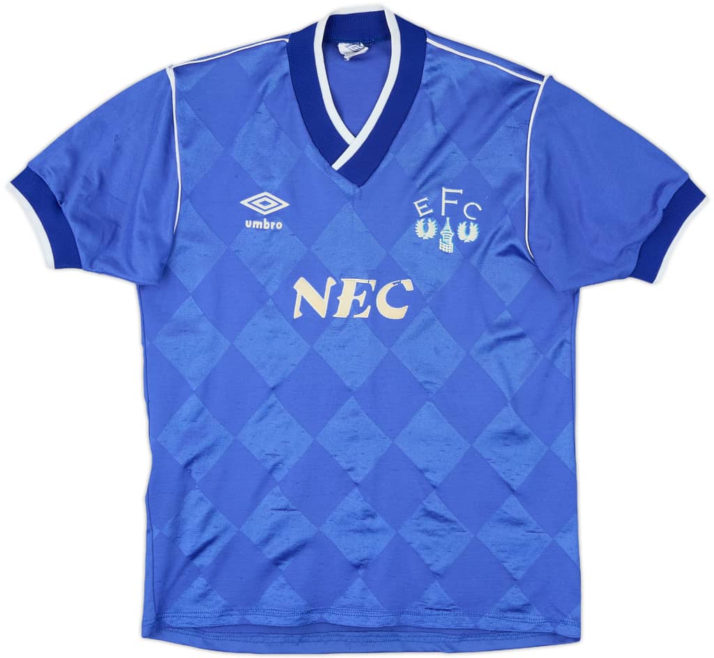 1986-89 Everton Home Shirt - 6/10 - (S)