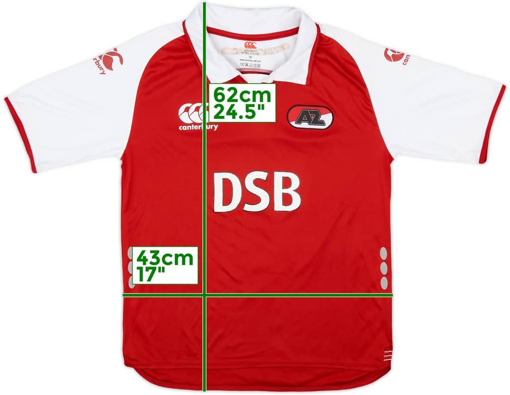 2008-09 AZ Alkmaar Home Shirt - 6/10 - (L.Boys)
