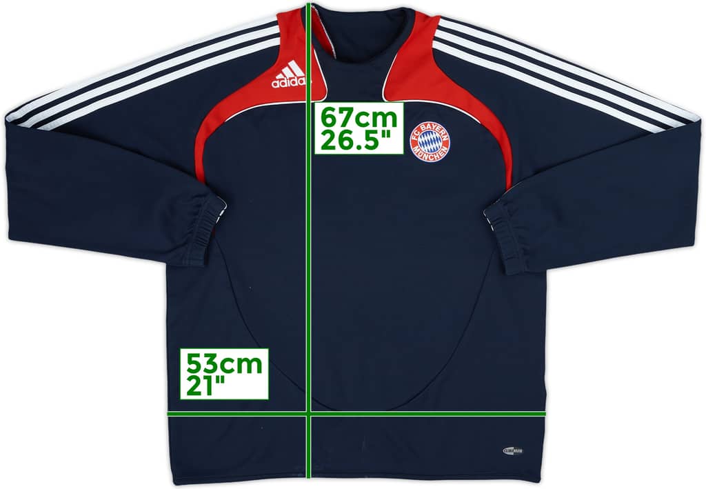 2008-09 Bayern Munich adidas Sweat Top - 7/10 - (M/L)