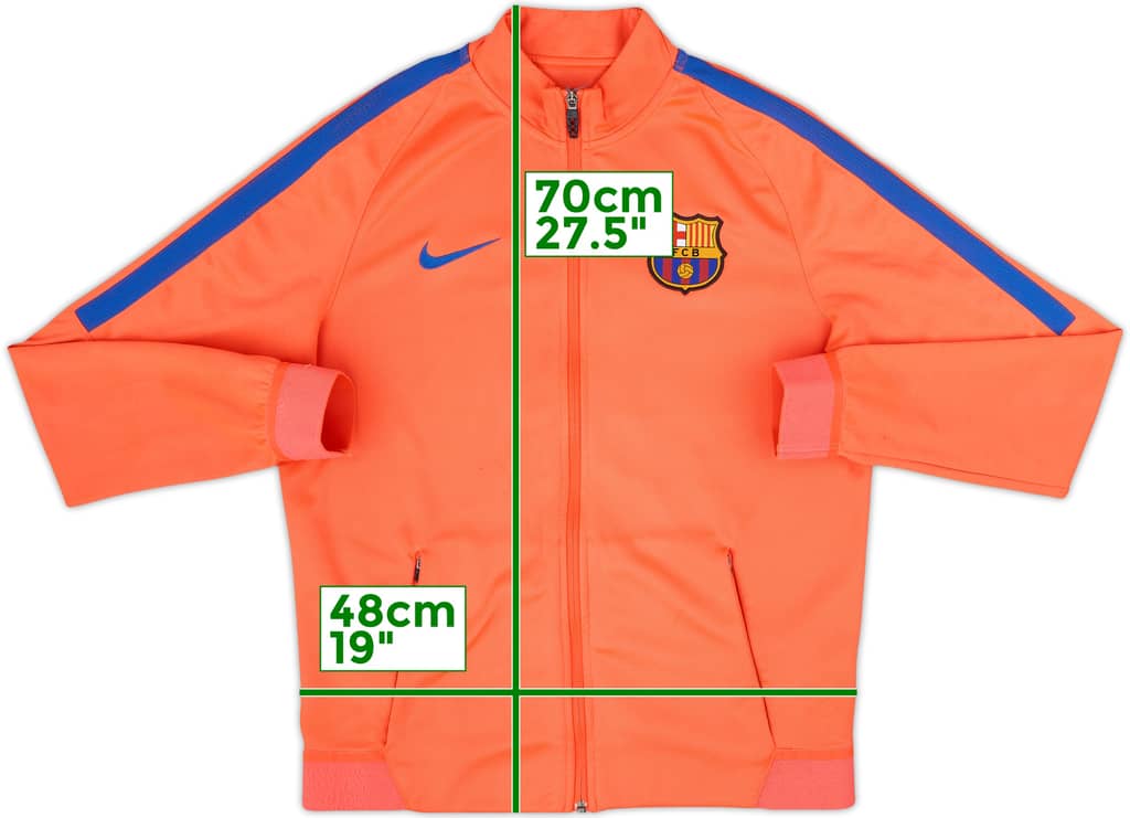 2016-17 Barcelona Nike Track Jacket - 8/10 - (M)