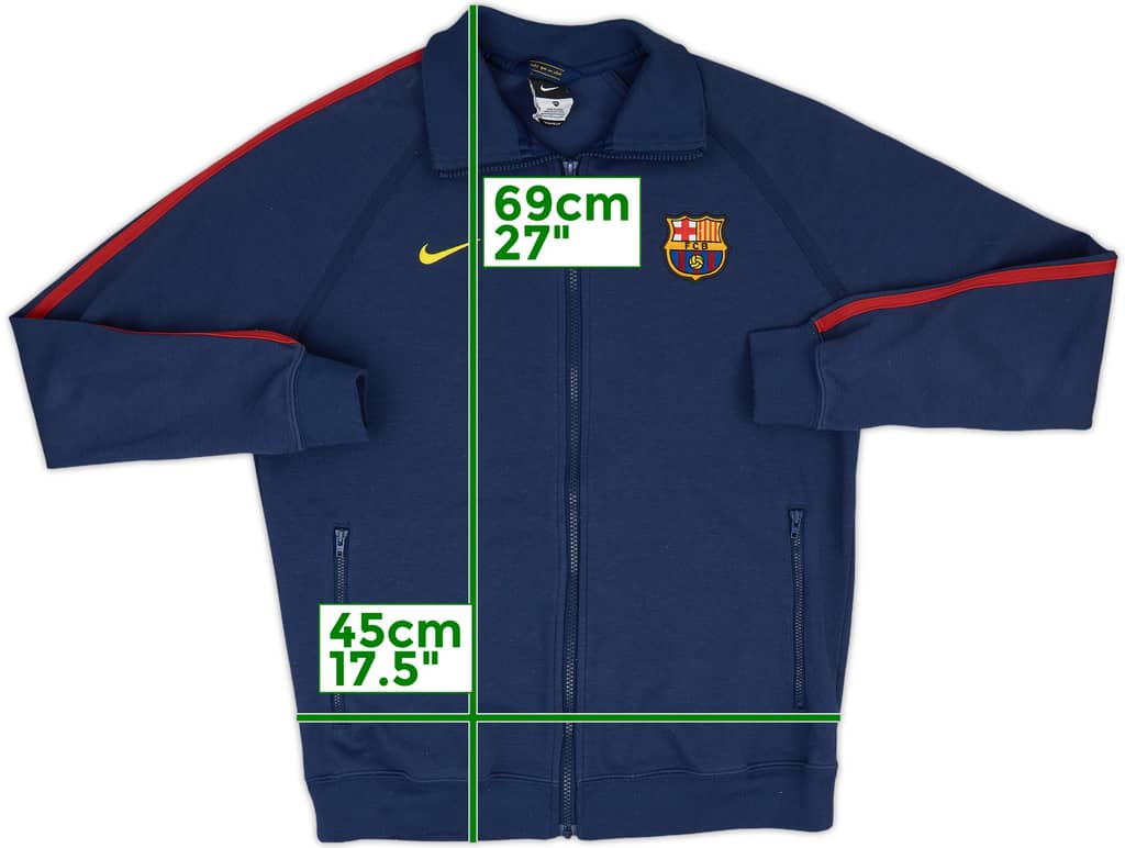 2013-14 Barcelona Nike Track Jacket - 8/10 - (XL)