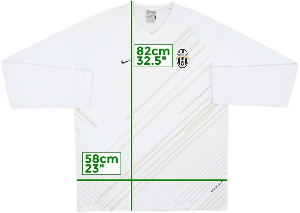 2007-08 Juventus Nike Sweat Top - 4/10 - (XL)